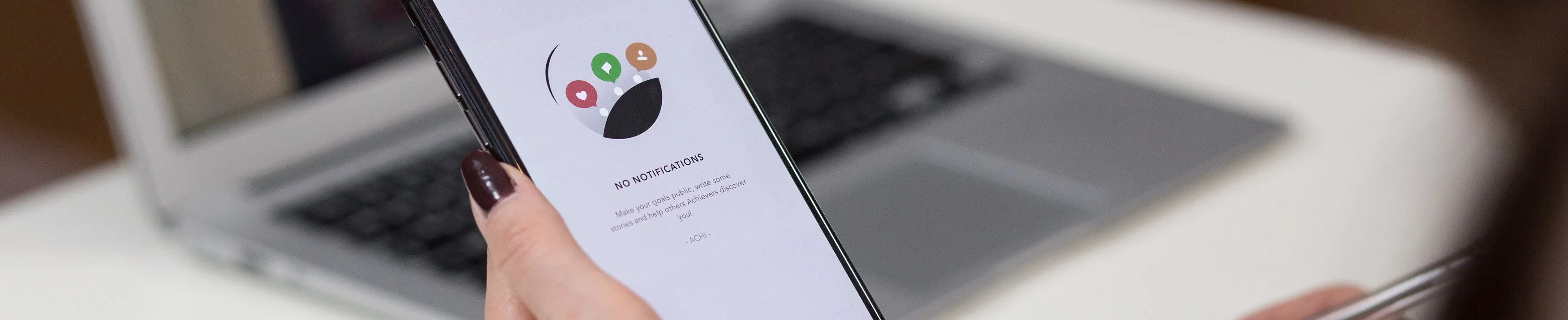 Beauty app design hero
