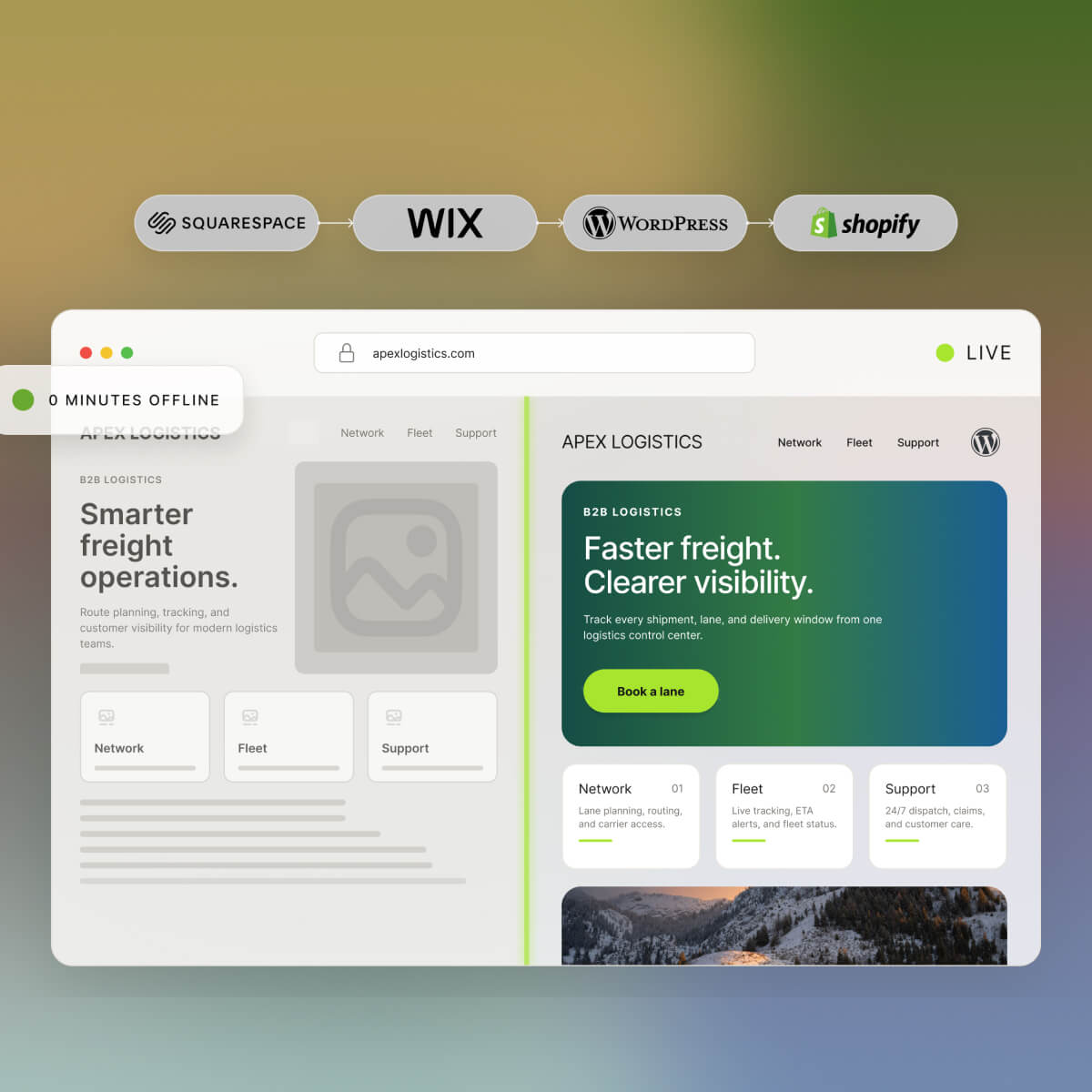 WordPress website migration