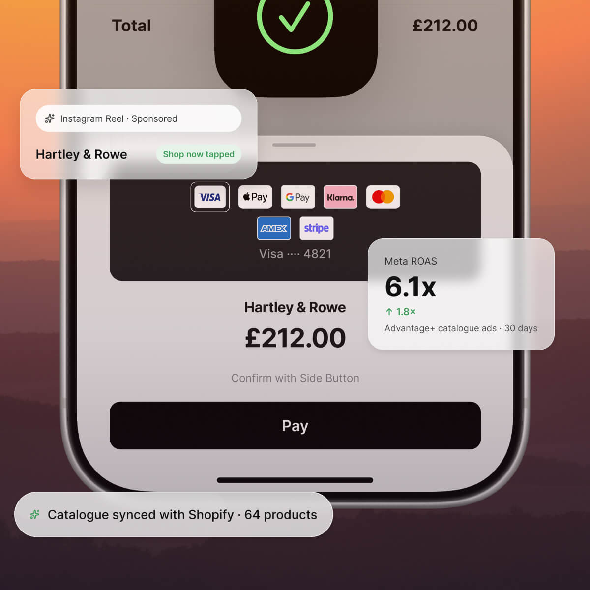 Paid social advertising