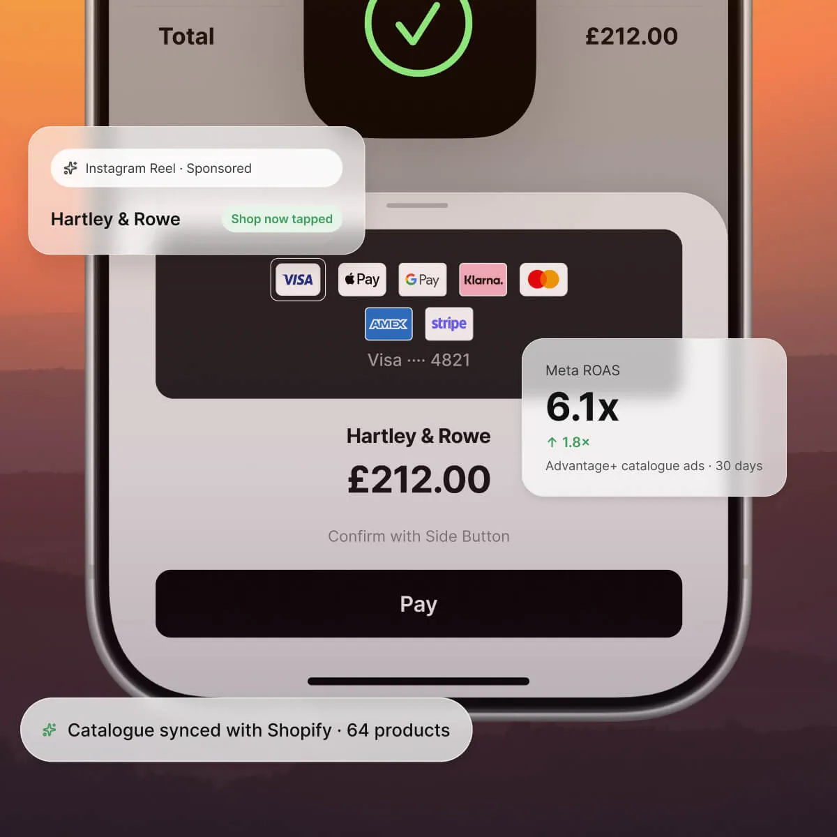 Paid social advertising